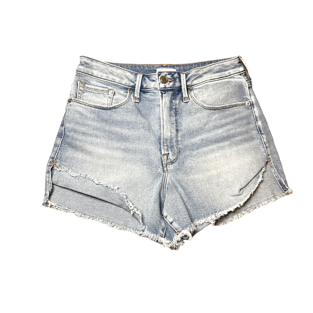 Good American Shorts Lightwash Size 8